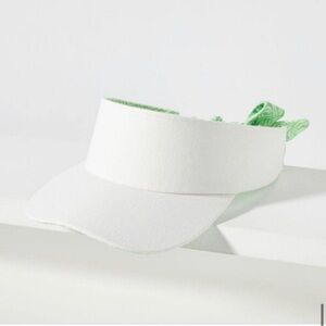 Anthropologie Tie Back Visor NWT NIB